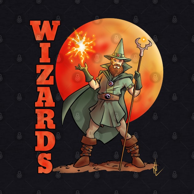 Wizards Mascot by Generic Mascots